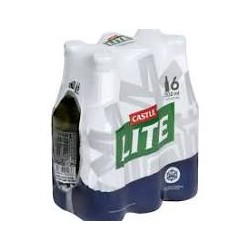 Castle Lite Beer Bottles...