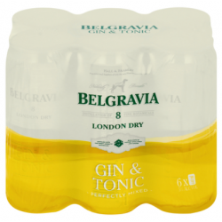 Belgravia Gin & Tonic Cans...